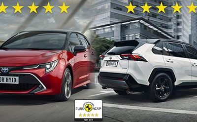 Les Toyota Corolla et RAV4 obtiennent 5 étoiles