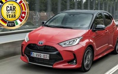 La Toyota Yaris élue Voiture de l’Année 2021